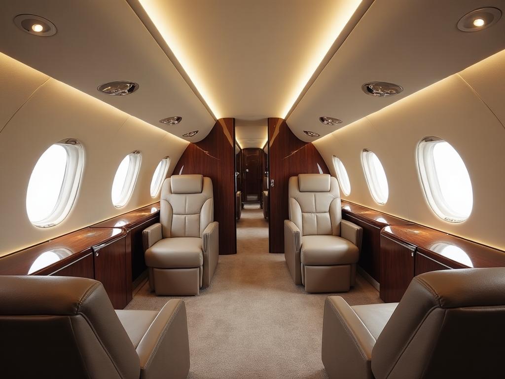 Boeing BBJ MAX 8 interior