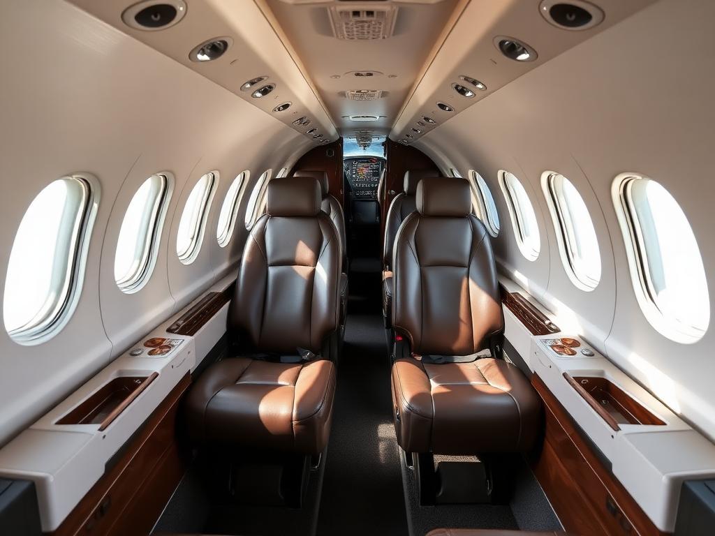 Cessna C425 Corsair interior