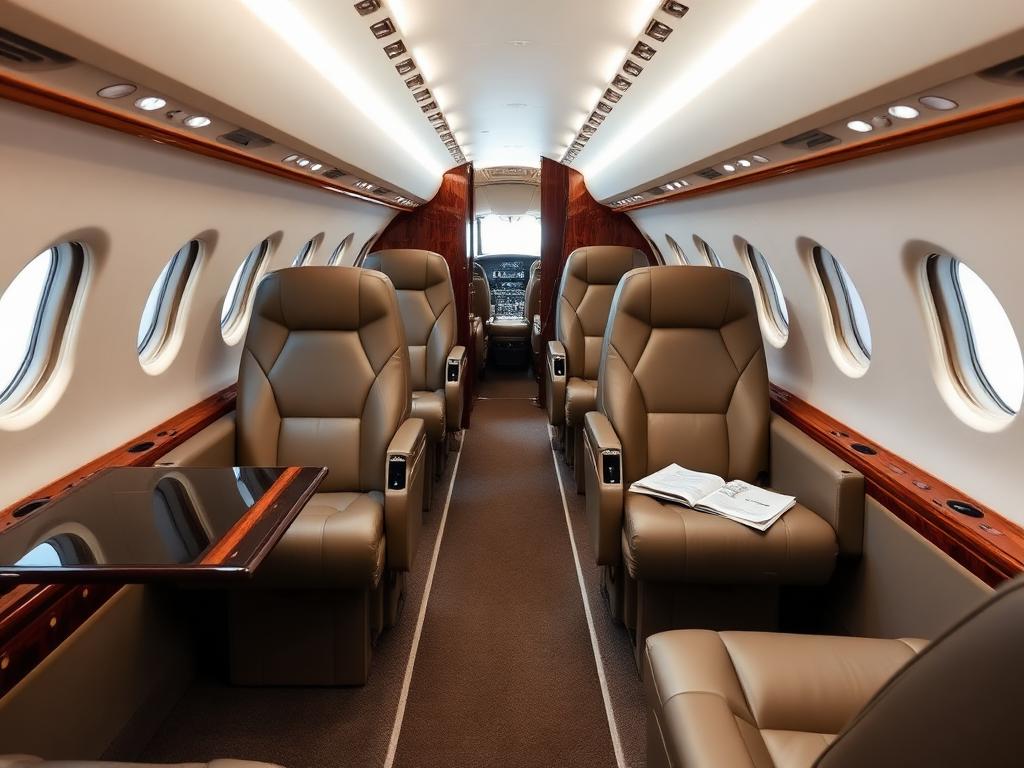 Challenger 601 interior