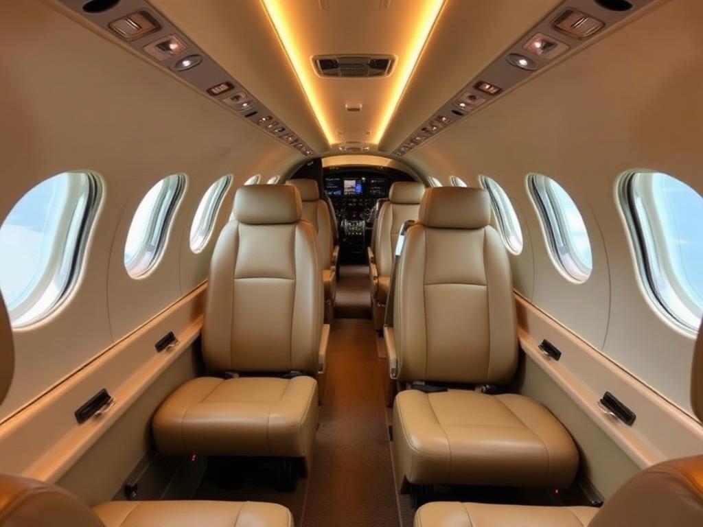 Citation CJ1 interior