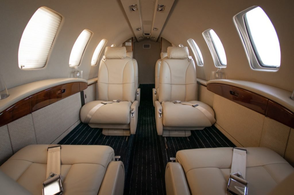 Cessna Citation CJ2+ interior