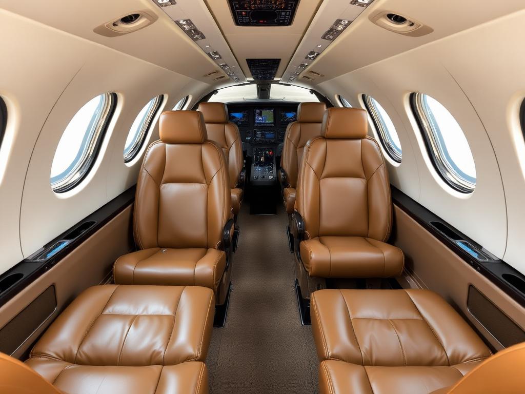 Citation Mustang interior