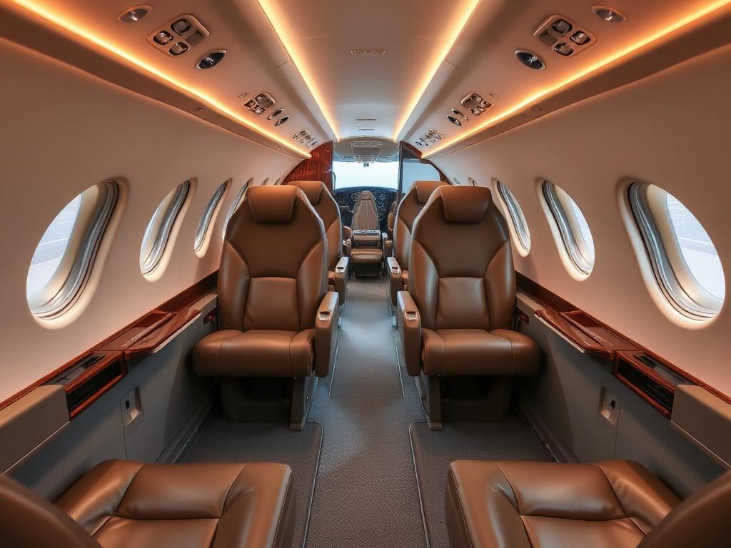 Falcon 10 interior