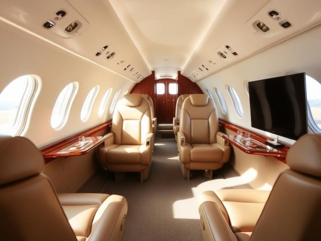 Gulfstream G150 interior