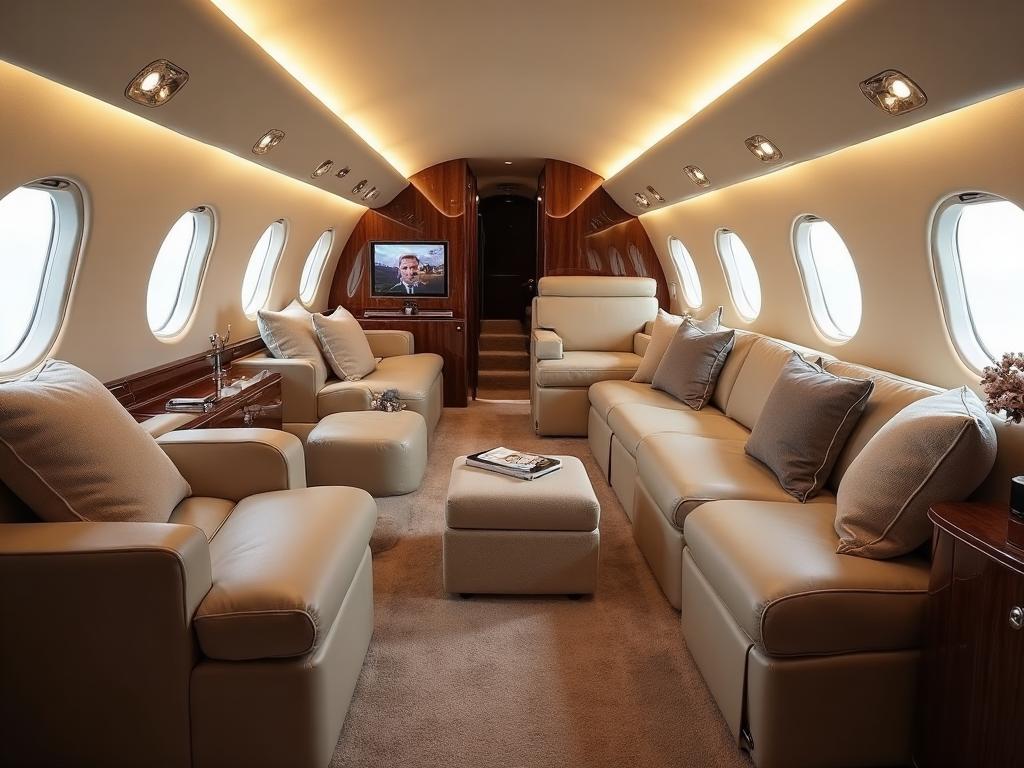 Gulfstream G650ER interior