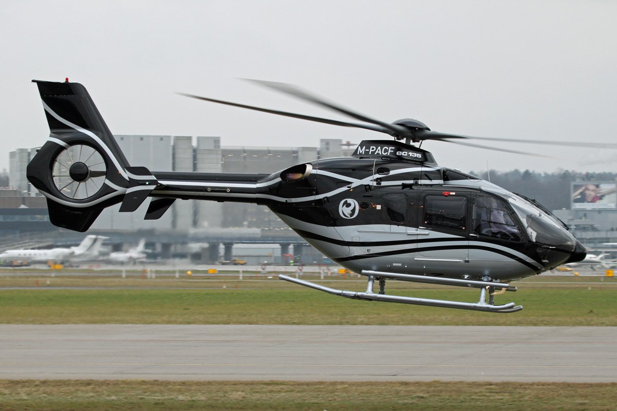 Airbus H145 helicopter exterior — Lineaum helicopter charter fleet