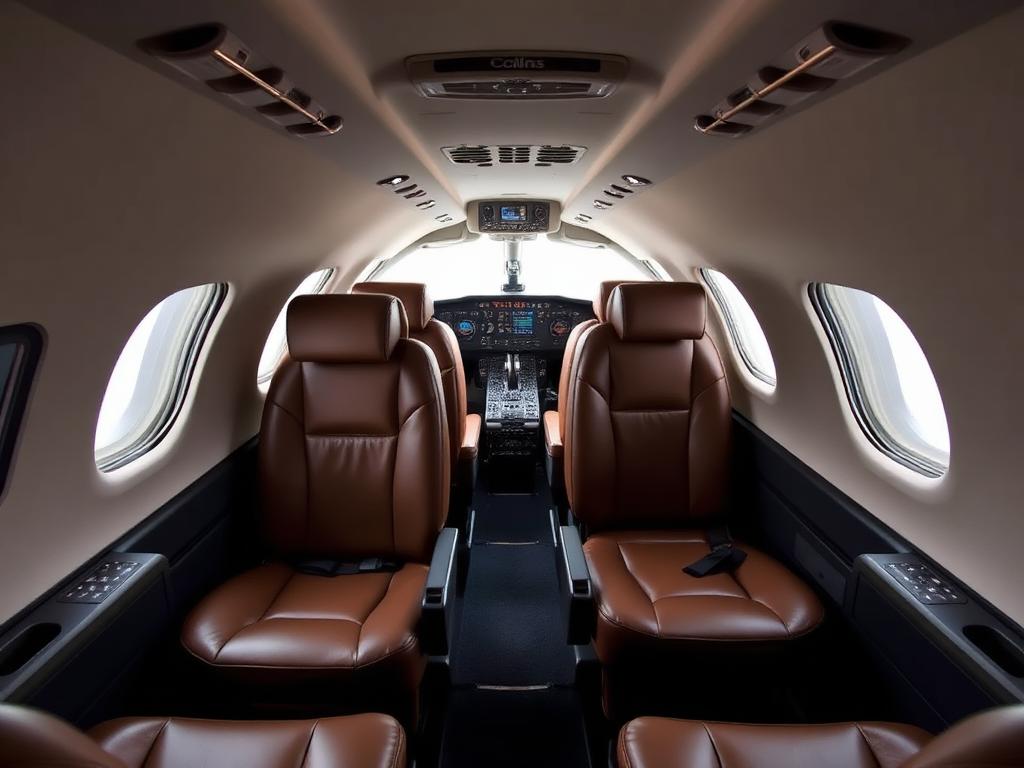 King Air C90GTx interior