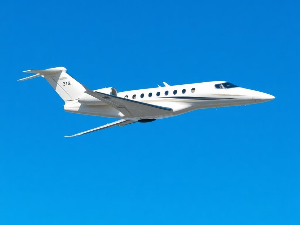Learjet 31A exterior