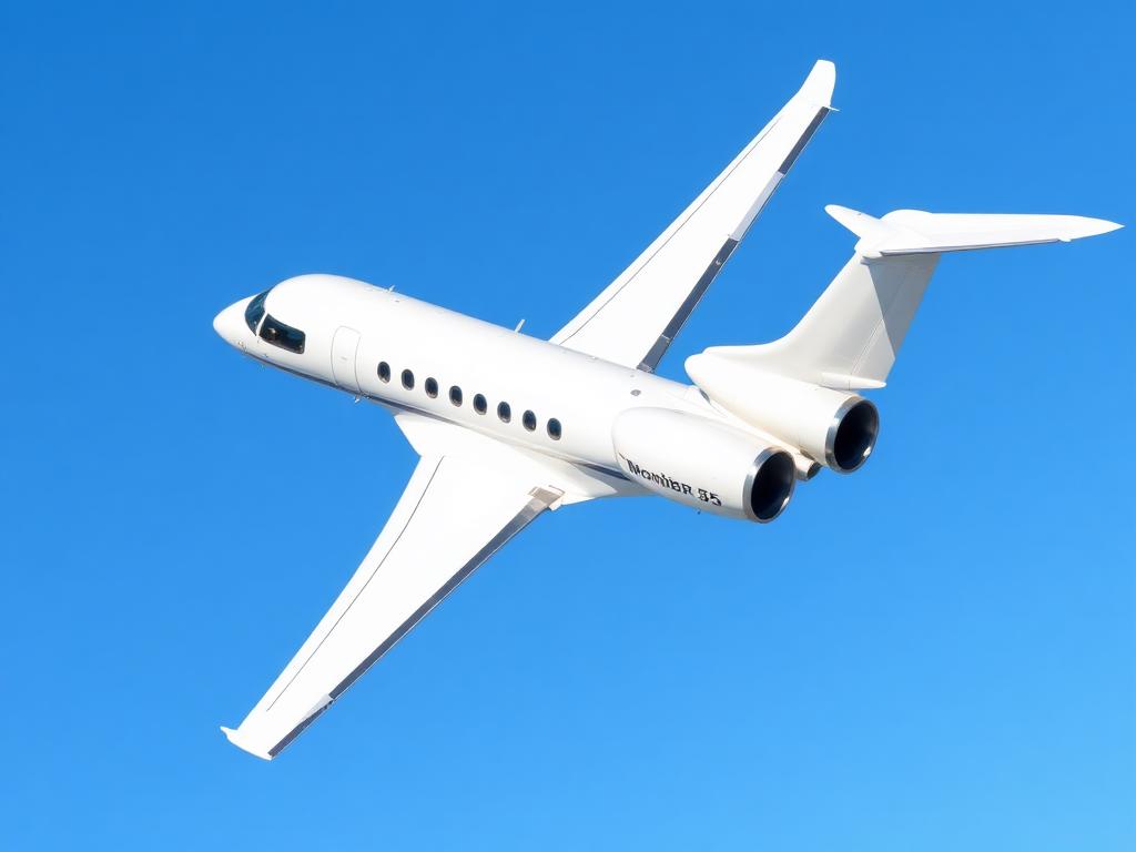 Learjet 45 exterior