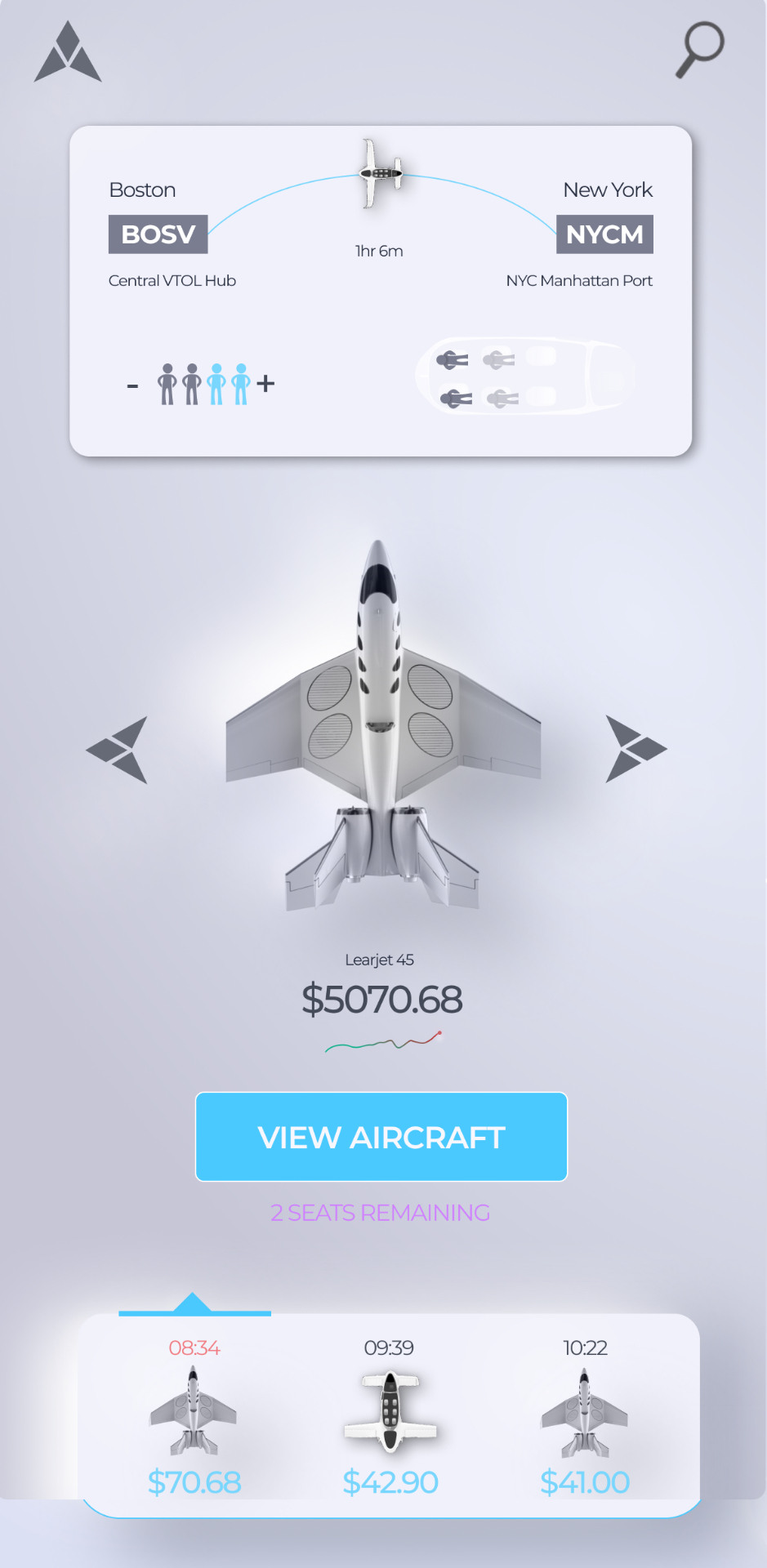 View Aircraft Specs